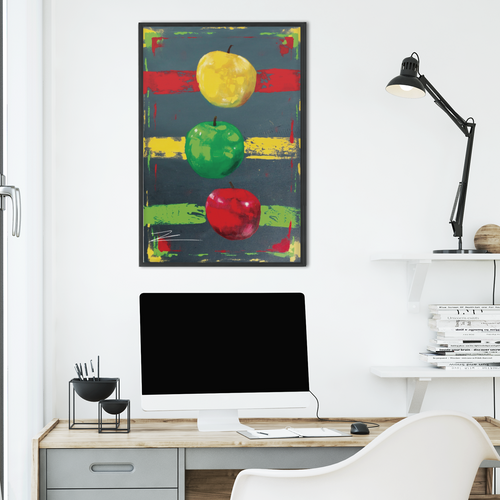 apples canvas print
