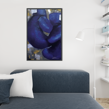 Load image into Gallery viewer, blue gloves Canvas