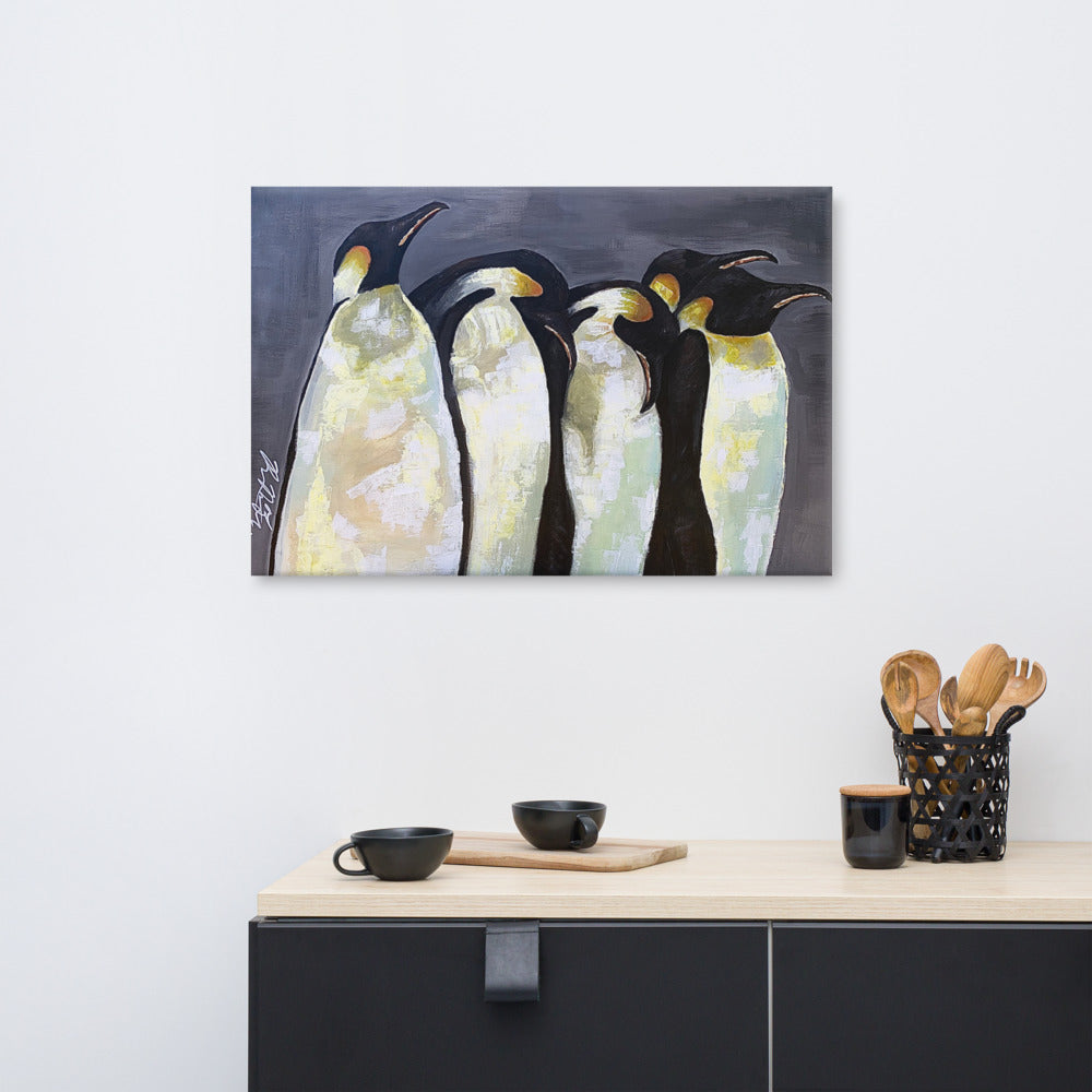penguins Canvas