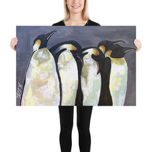 将图片加载到图库查看器，penguins Poster