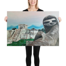 将图片加载到图库查看器，Sloth 24x36 Poster Print