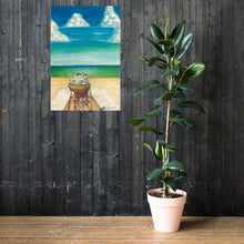 Load image into Gallery viewer, say no evil beach Poster