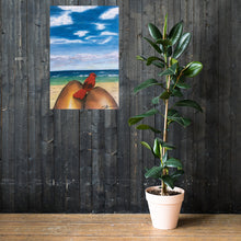 Load image into Gallery viewer, hear no evil beach Poster