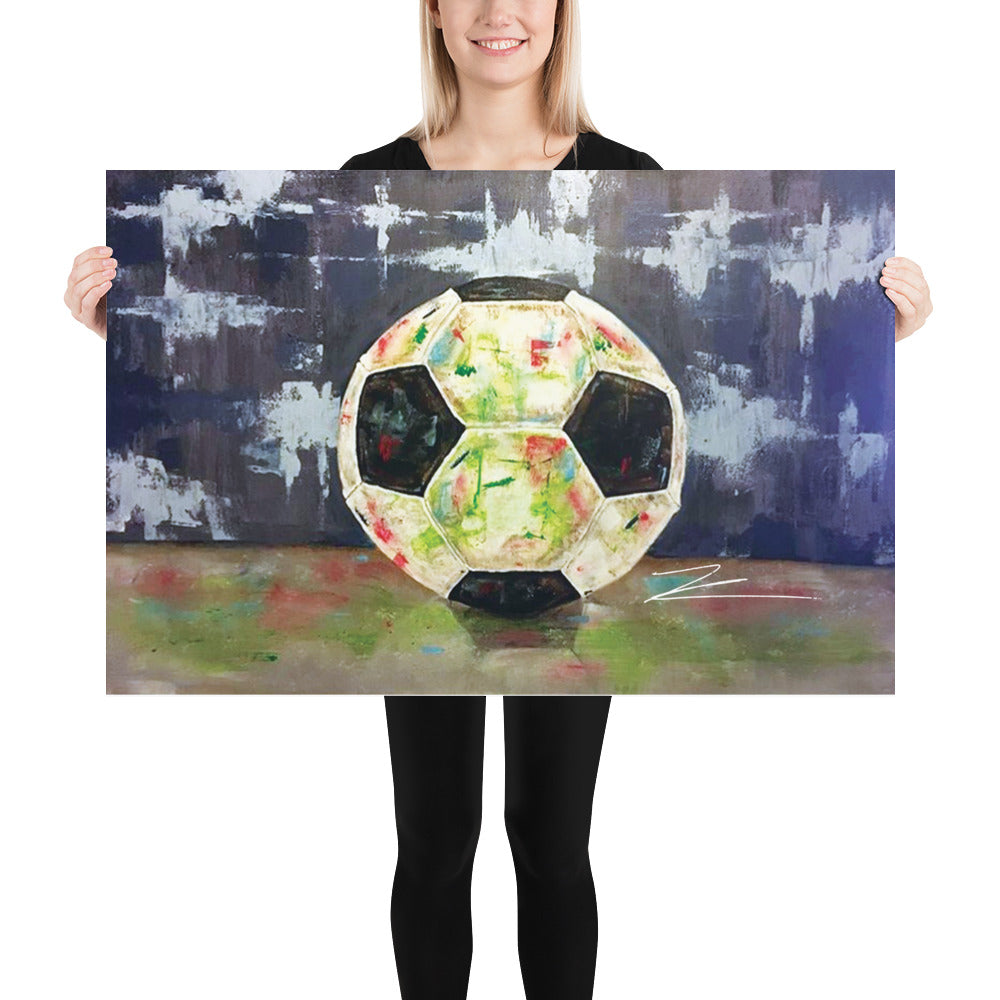 soccer ball Poster