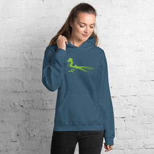 Light Green Bird logo Unisex Hoodie