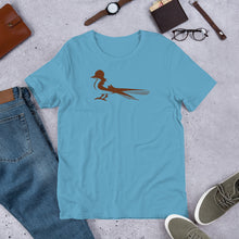 Load image into Gallery viewer, brown logo Short-Sleeve Unisex T-Shirt