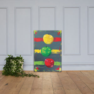 apples canvas print