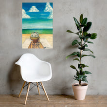 Load image into Gallery viewer, say no evil beach Poster