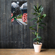 Load image into Gallery viewer, rose in the city Poster
