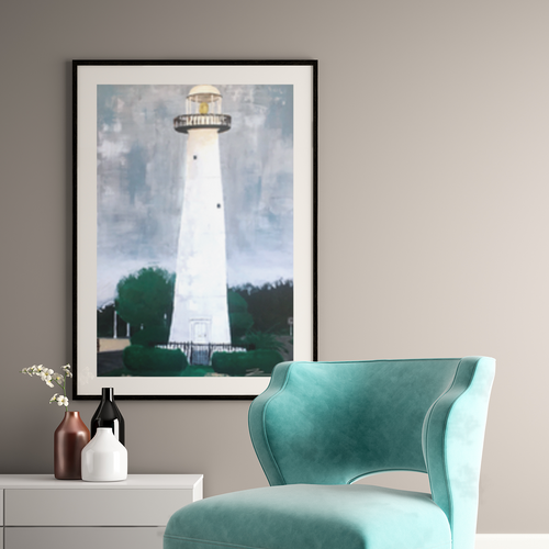 biloxi lighthouse Poster
