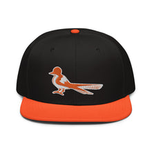 将图片加载到图库查看器，Orange bird Snapback Hat