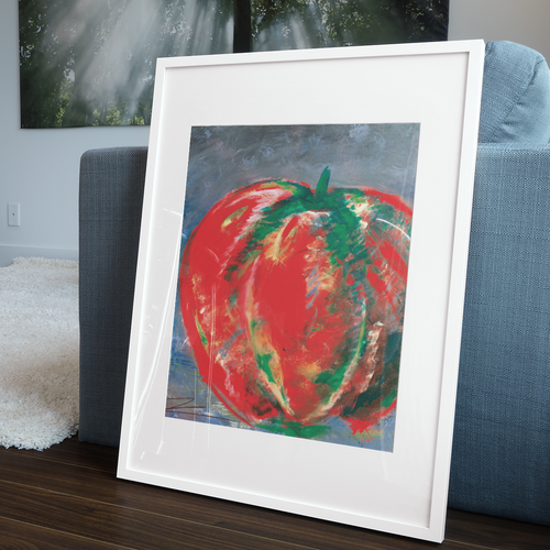 abstract tomato Poster