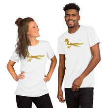 Load image into Gallery viewer, Plaid Bird Logo Unisex t-shirt
